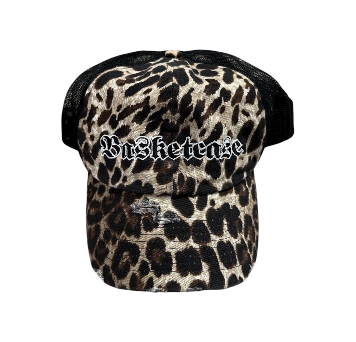 Cheetah Print Logo Hat