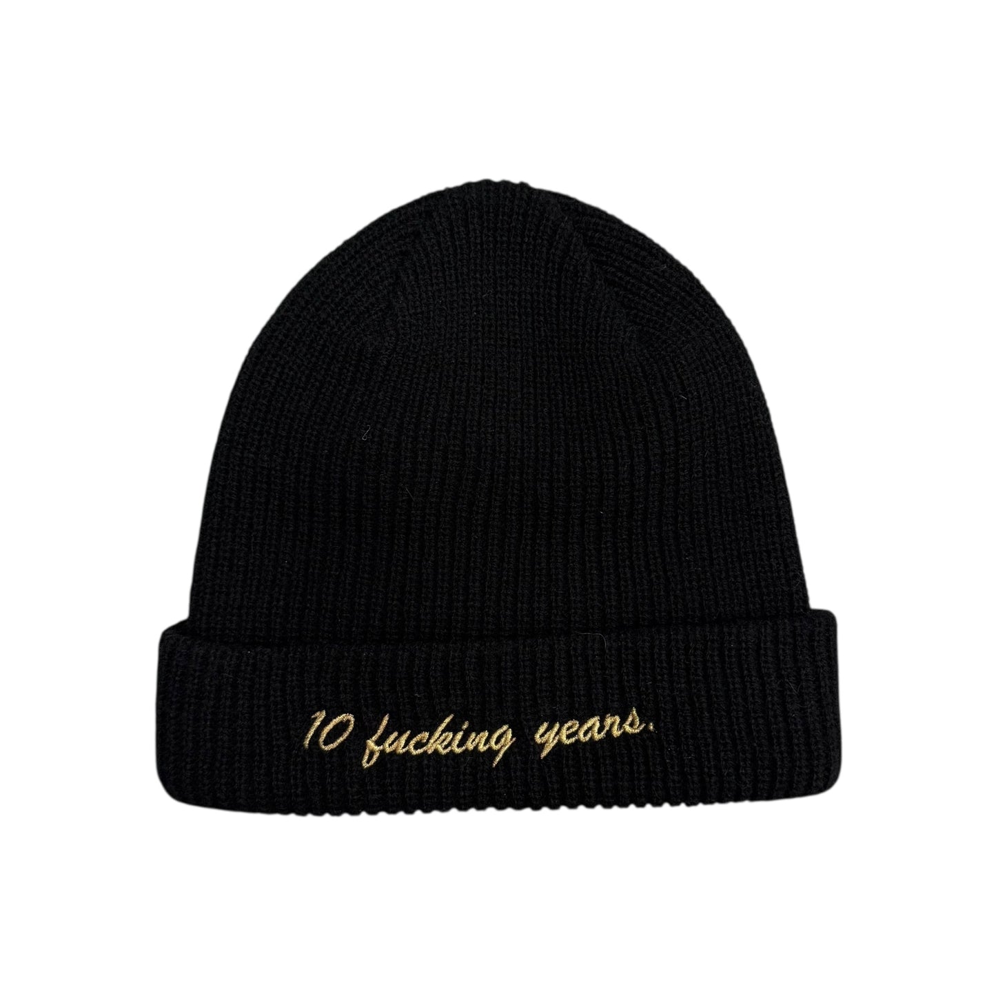 10 Year Anniversary Beanie - Black