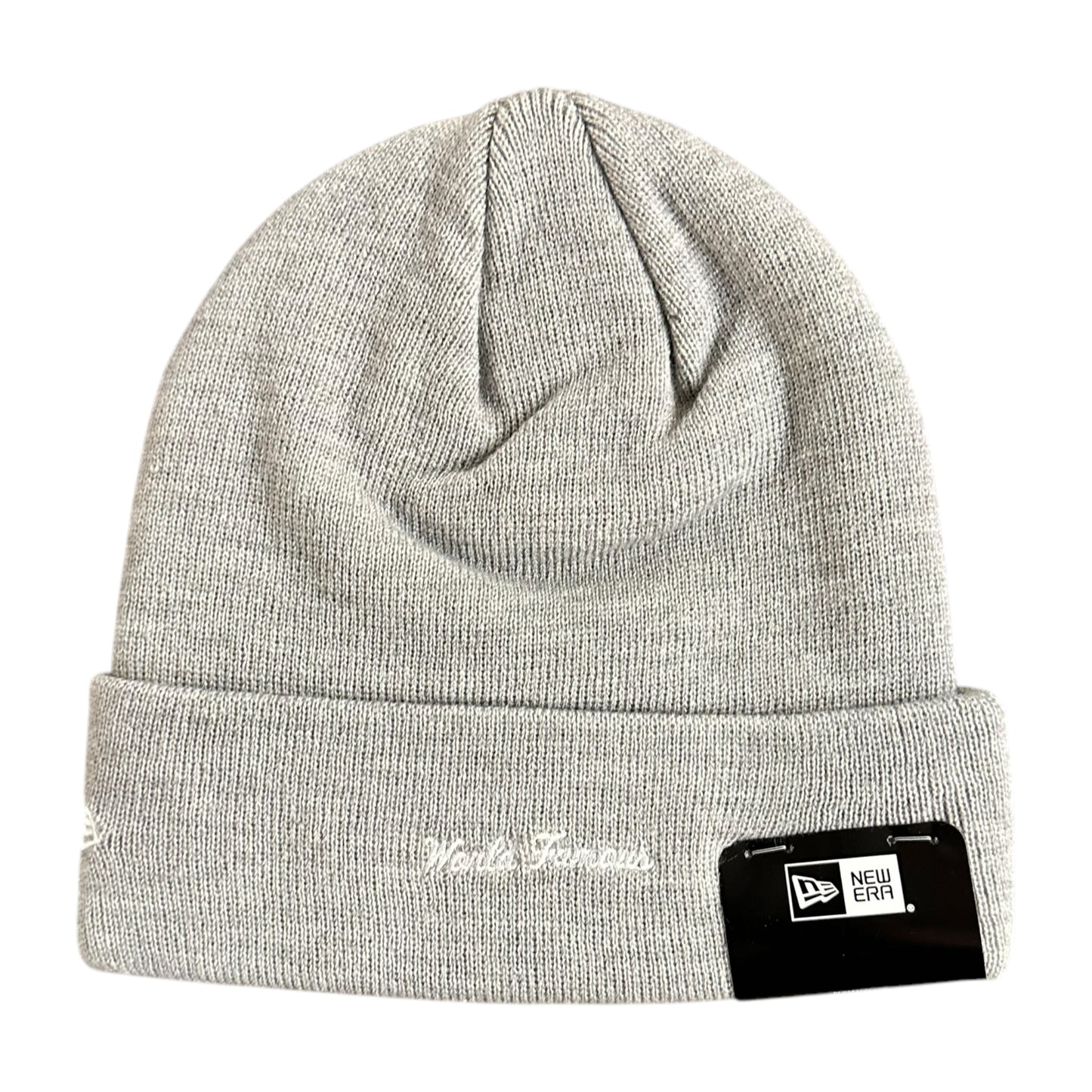 New Era Box Logo Beanie (FW24) - Silver