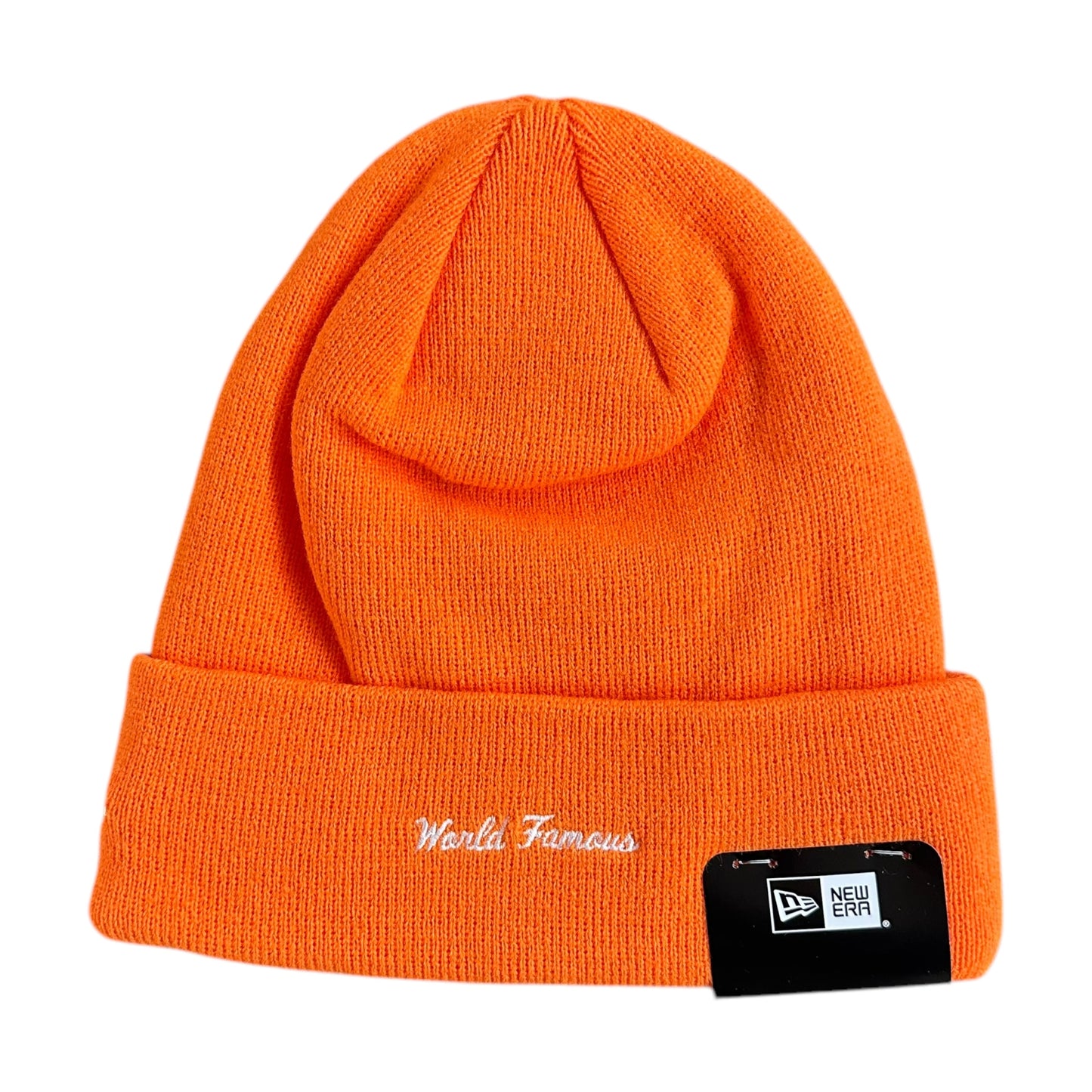 New Era Box Logo Beanie (FW24) - Orange