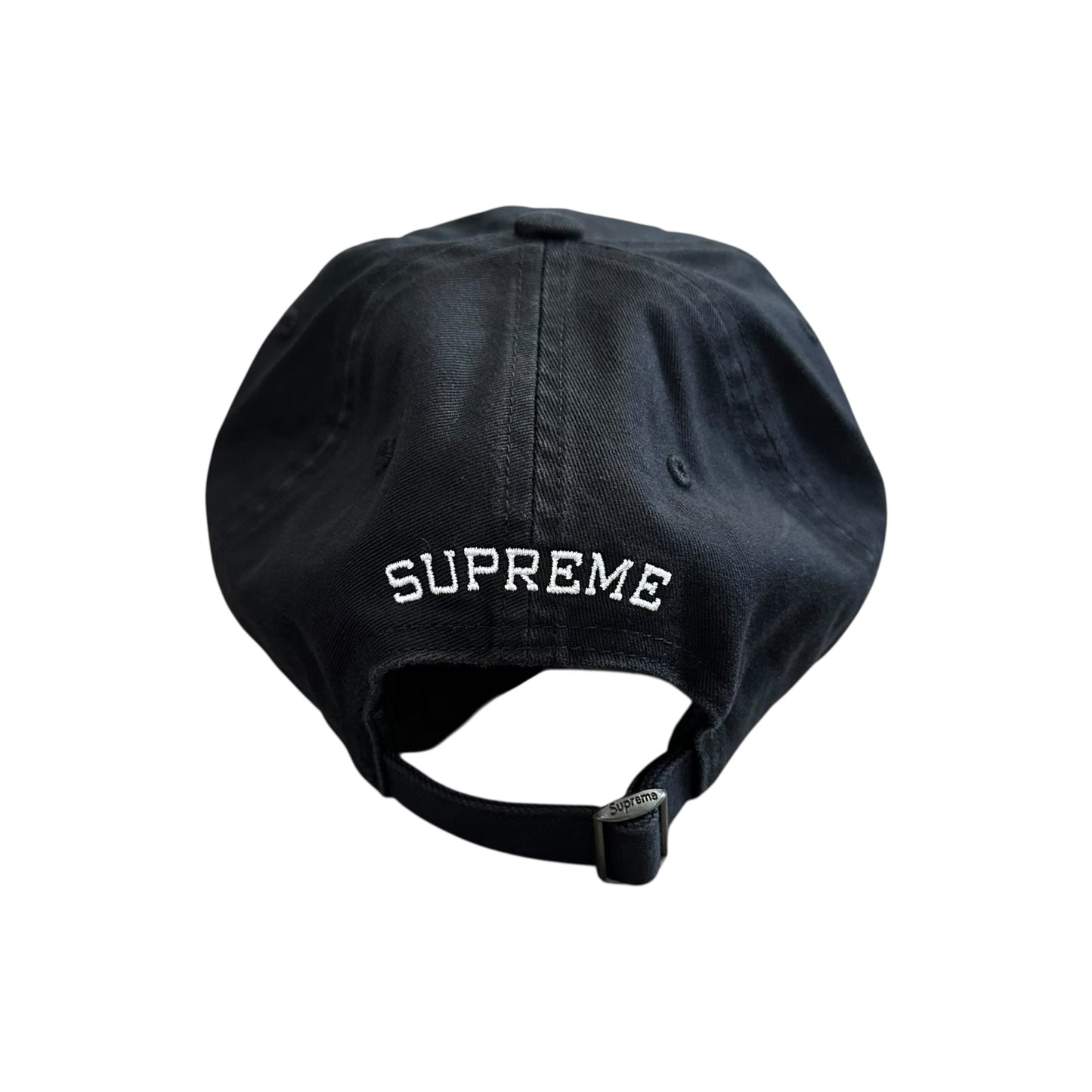 S Logo Wing Logo 6-Panel - Black