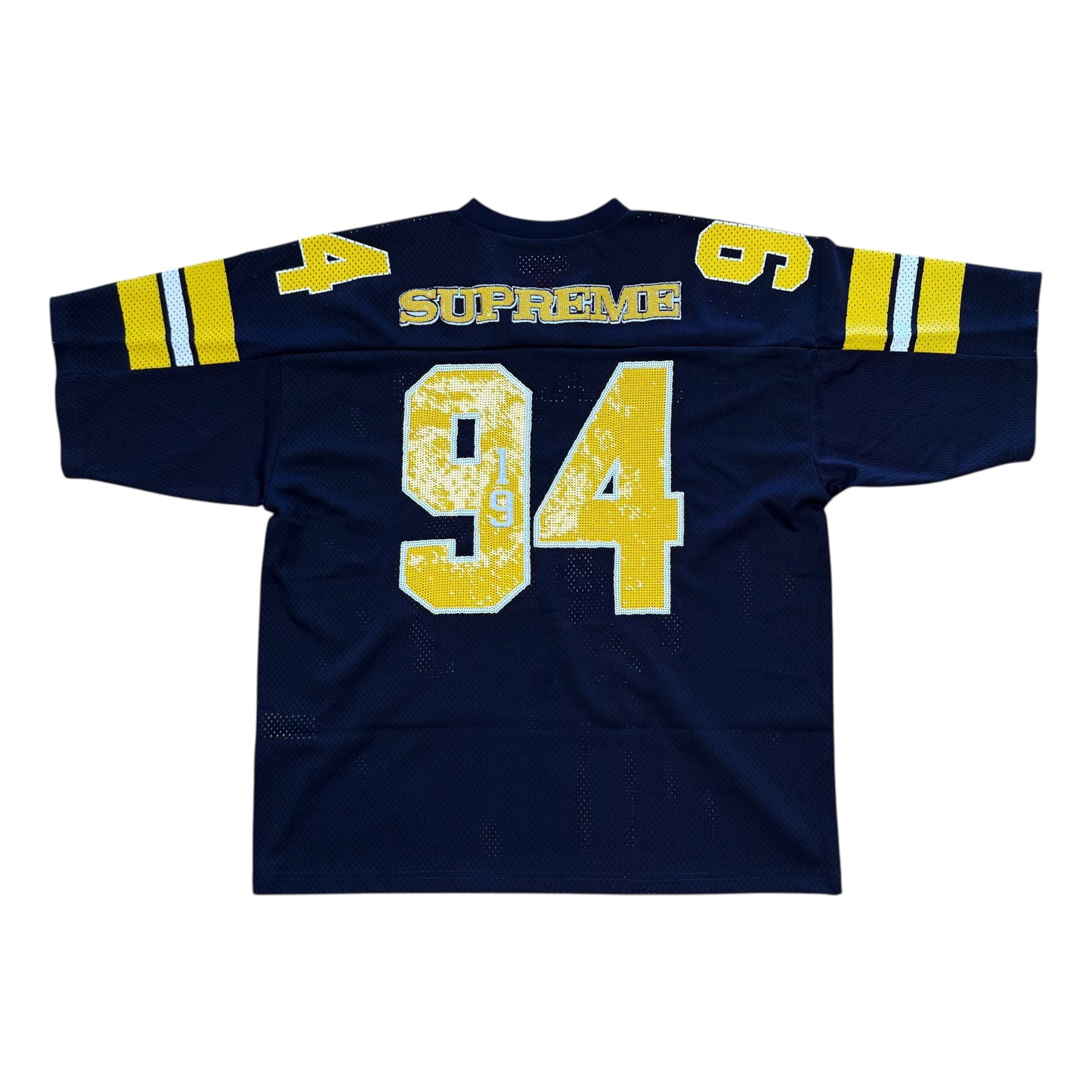 Sequin Jersey - Navy