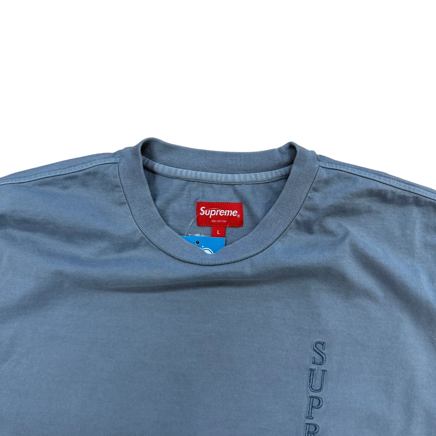 Vertical Logo Long Sleeve - Slate