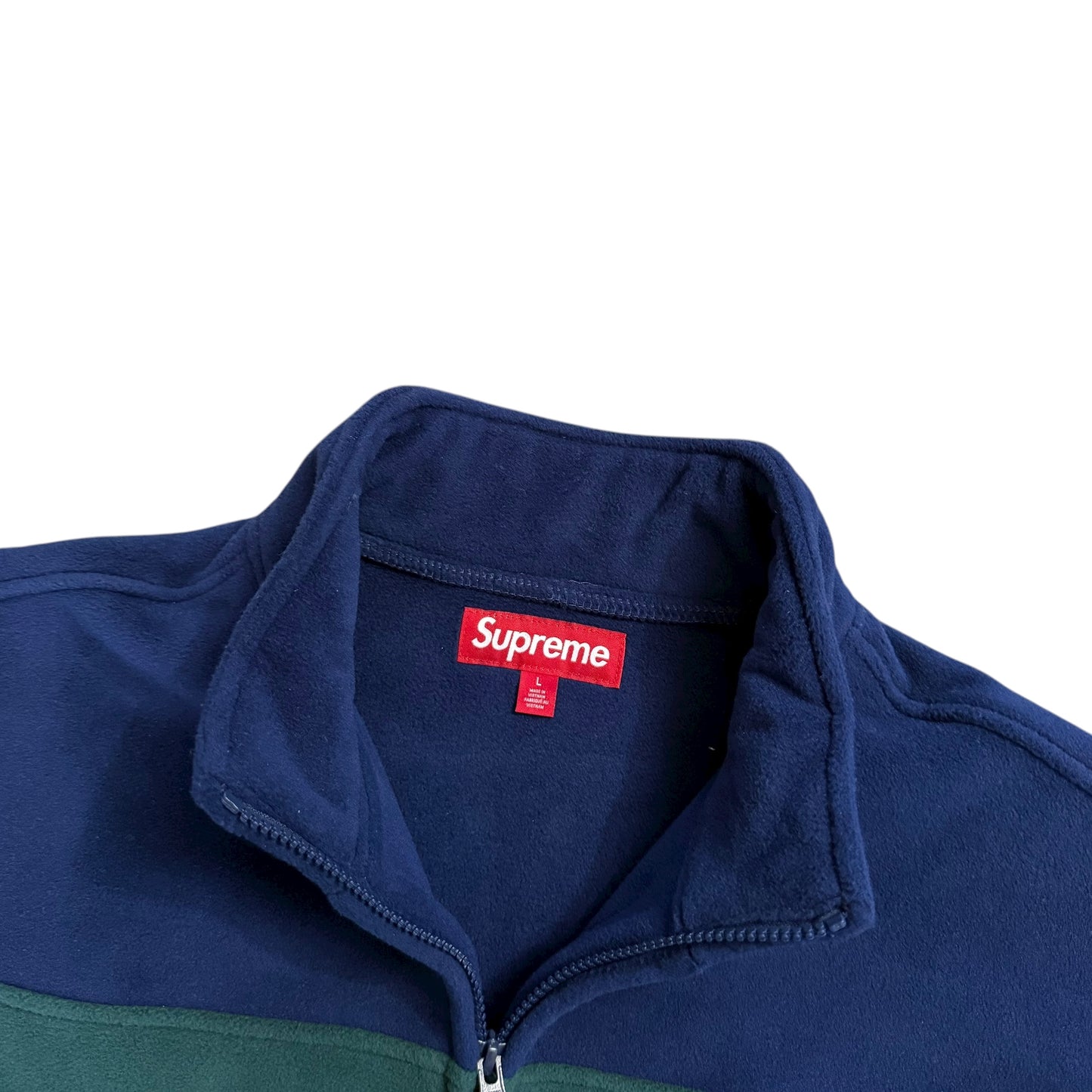 Polartec® Zip Fleece - Navy