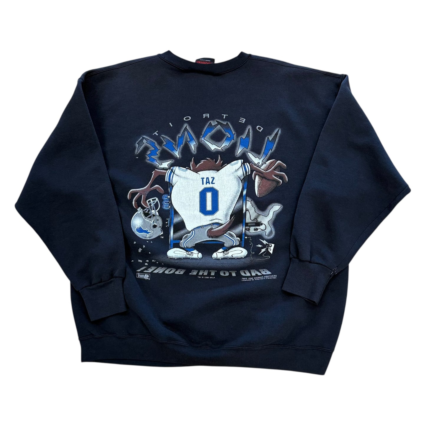 Detroit Lions Taz Crewneck