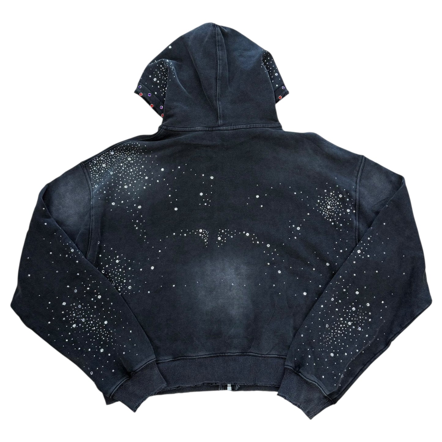 Classic Zip Up Hoodie - Black