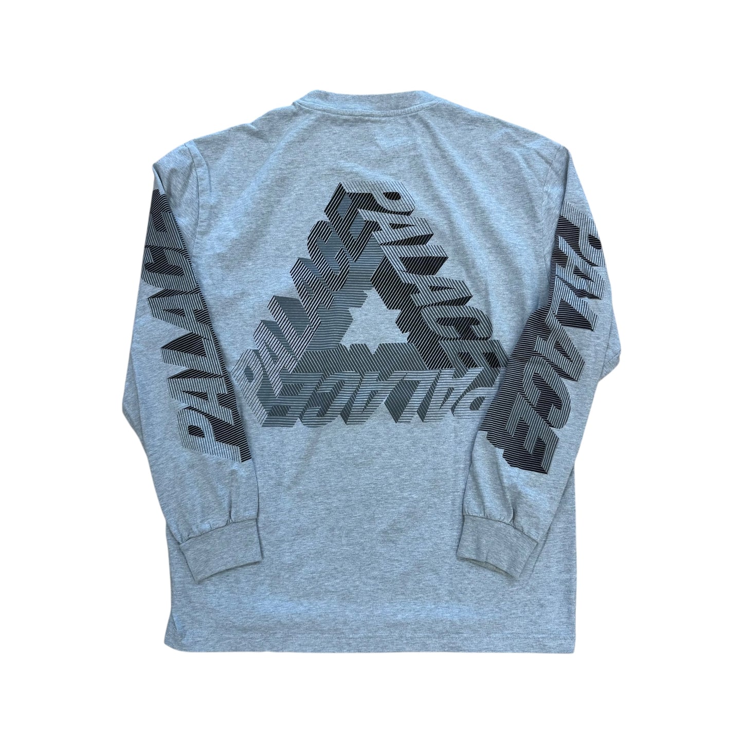 3D Tri-Ferg Long Sleeve - Grey