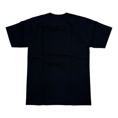 Green Camo Logo Tee - Black