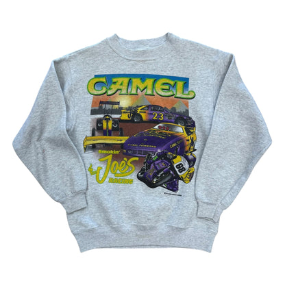 Camel Racing Crewneck - Grey