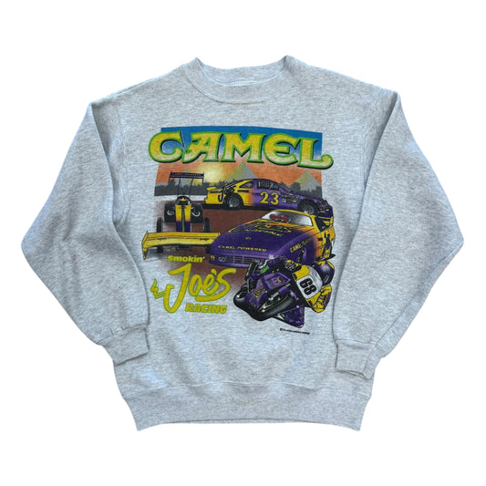 Camel Racing Crewneck - Grey