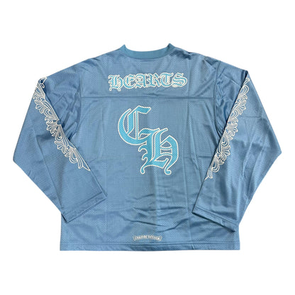 Sports Mesh Warm Up Jersey - Blue