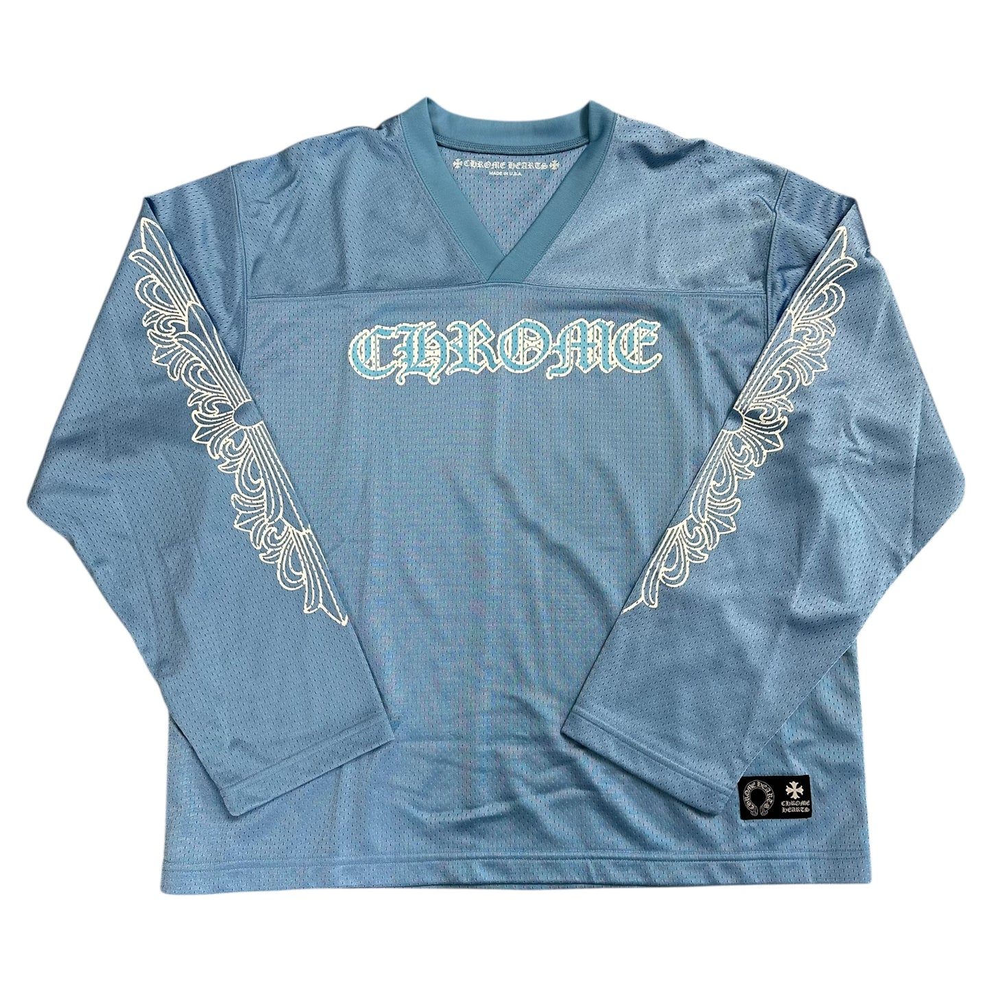 Sports Mesh Warm Up Jersey - Blue