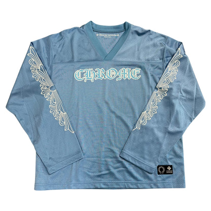 Sports Mesh Warm Up Jersey - Blue