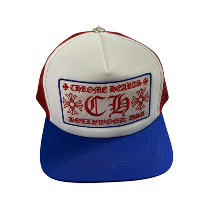 Trucker Hat - Blue/Red/White