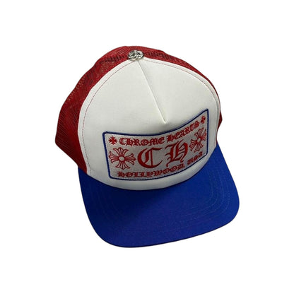 Trucker Hat - Blue/Red/White