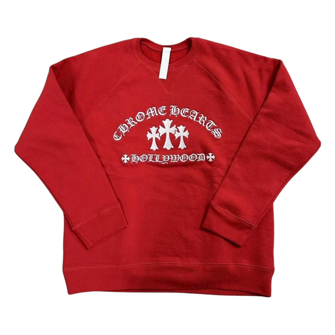 Cemetery Cross Crewneck - Red