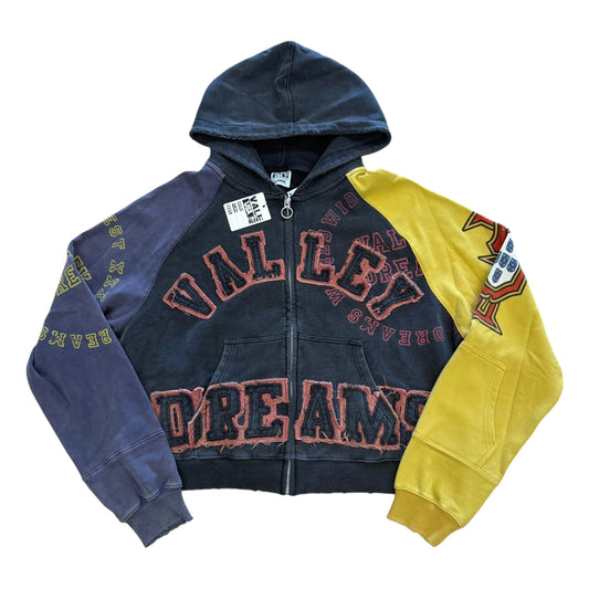 Crest Zip Up Hoodie - Multi