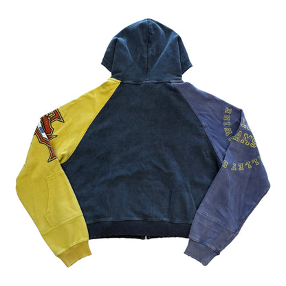 Crest Zip Up Hoodie - Multi