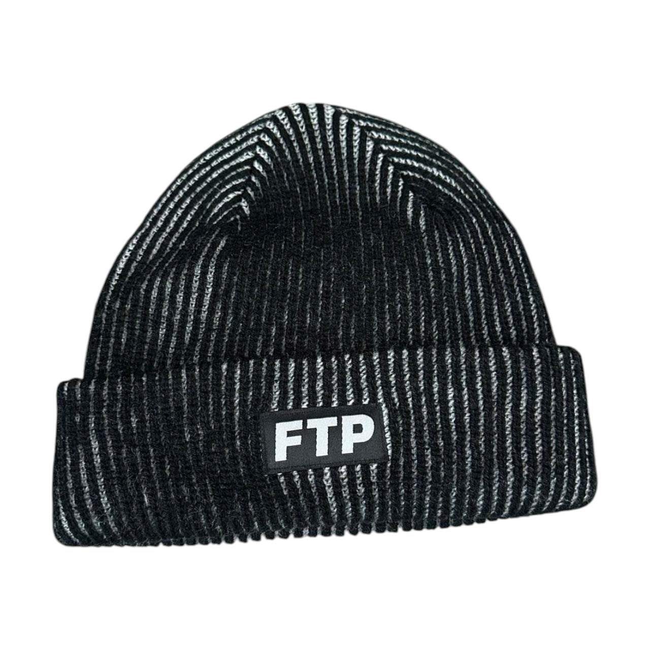 2-Tone Beanie - Black/Grey