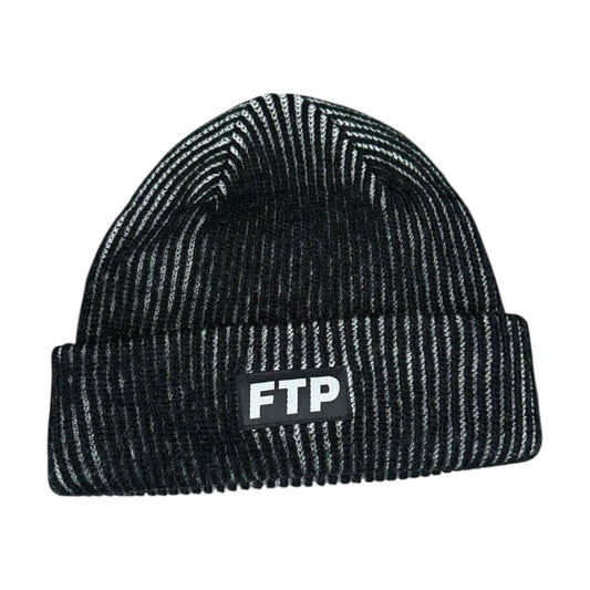 2-Tone Beanie - Black/Grey