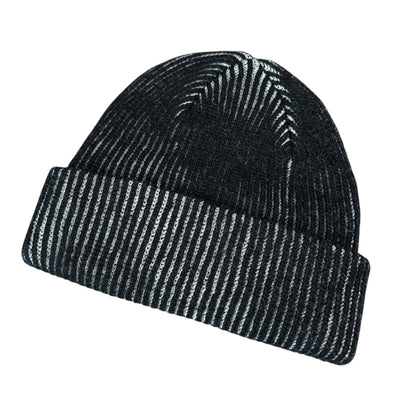 2-Tone Beanie - Black/Grey