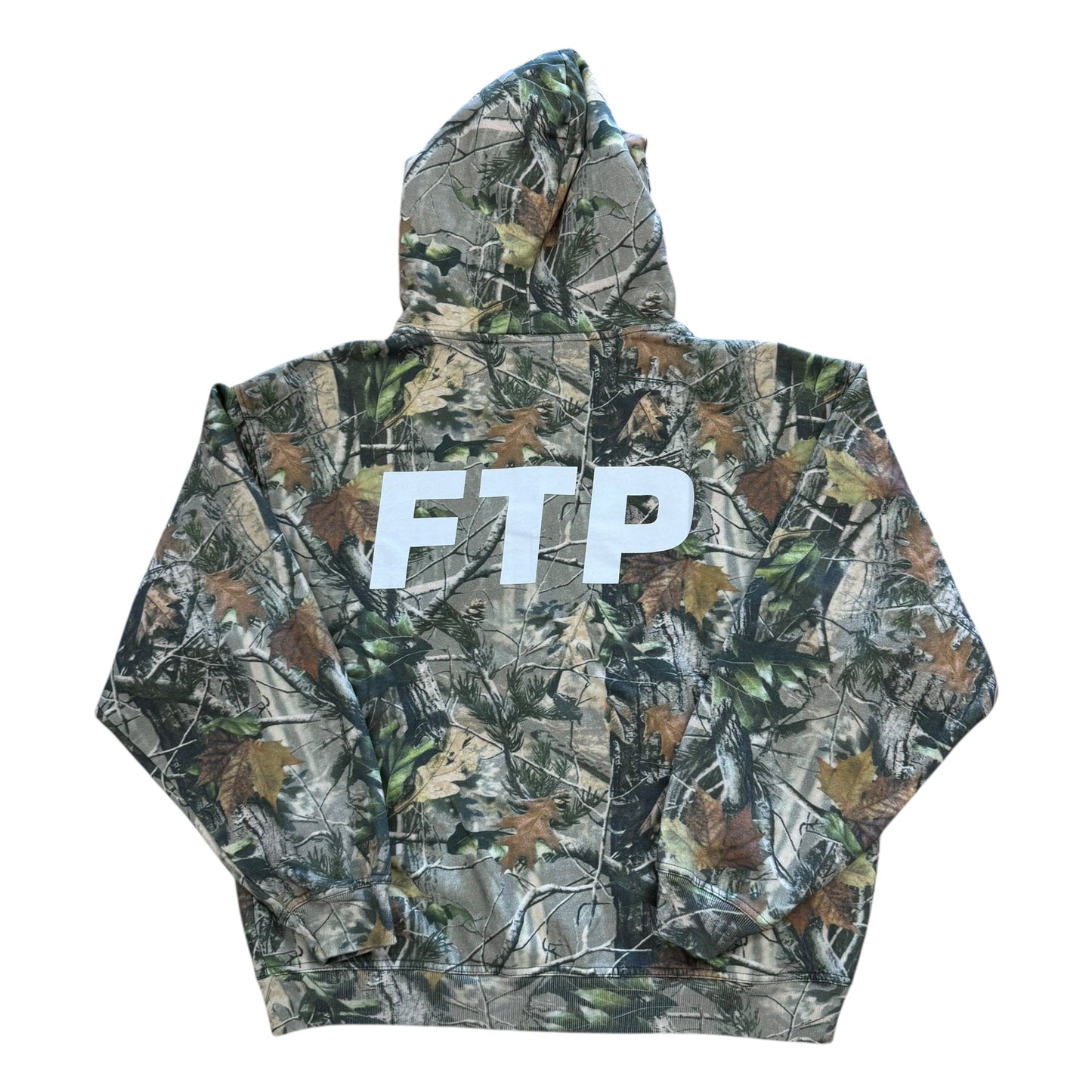 Camo Zip Up Hoodie - Camo