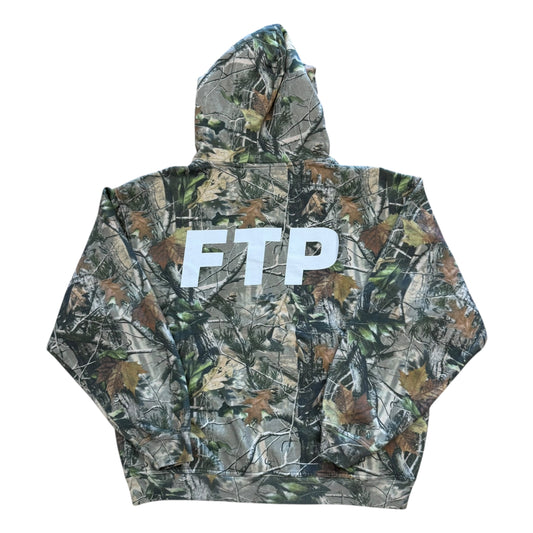 Camo Zip Up Hoodie - Camo