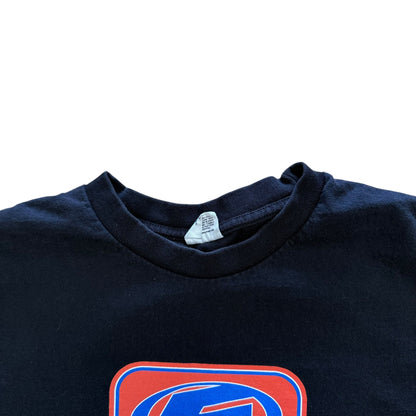 Red Logo Tee - Black