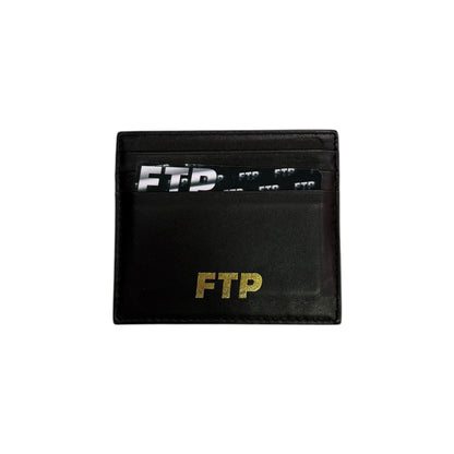 Gold Logo Card Holder