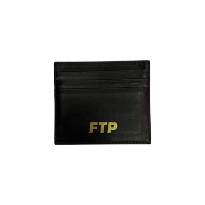 Gold Logo Card Holder
