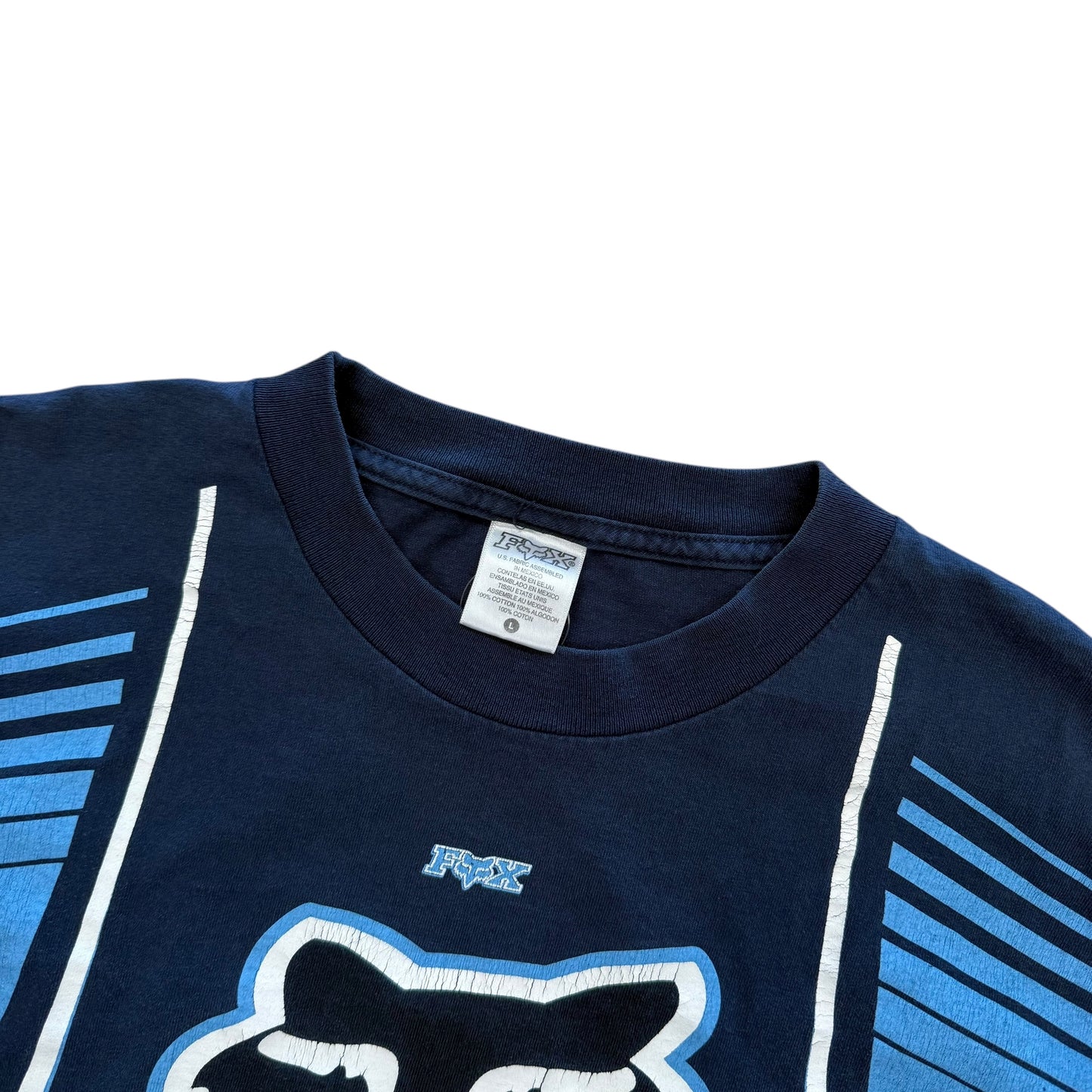 Fox Racing Shirt - Blue/Navy