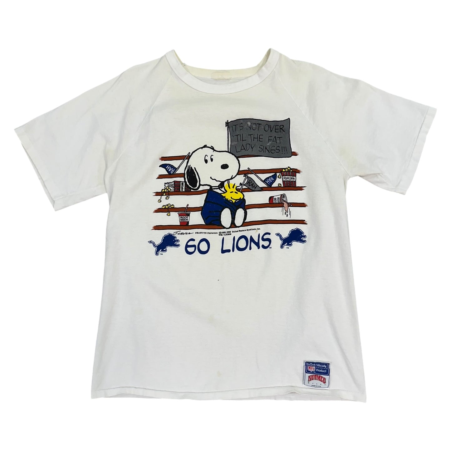 Snoopy "GO LIONS" Tee