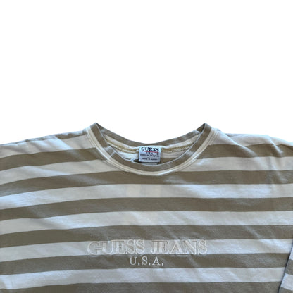 Guess Long Sleeve - Cream and Tan