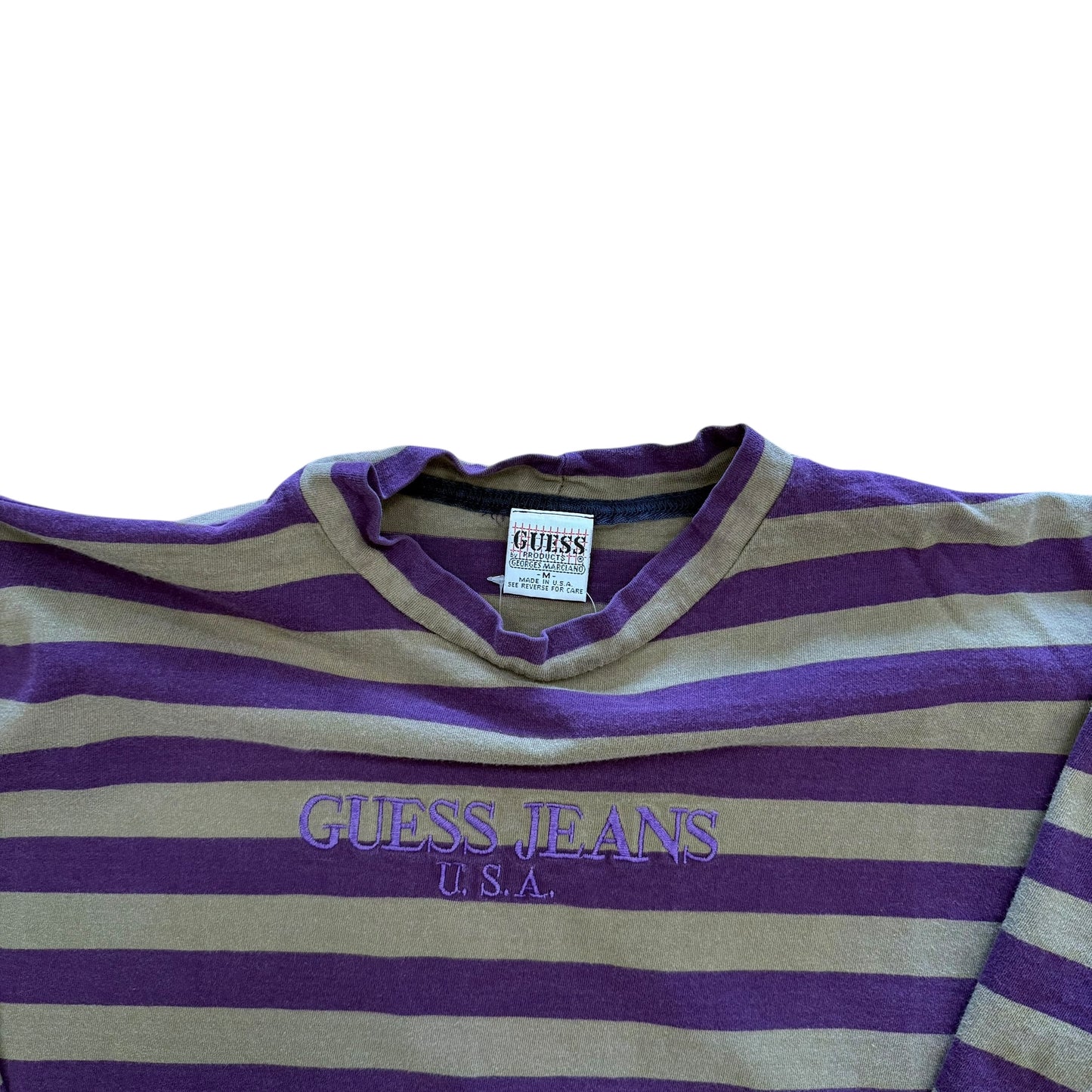 Guess Long Sleeve - Purple and Gold