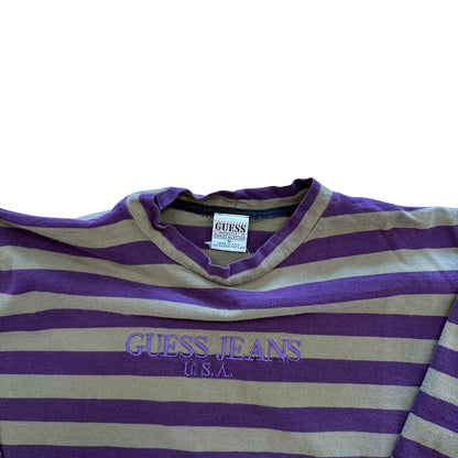 Guess Long Sleeve - Purple and Gold