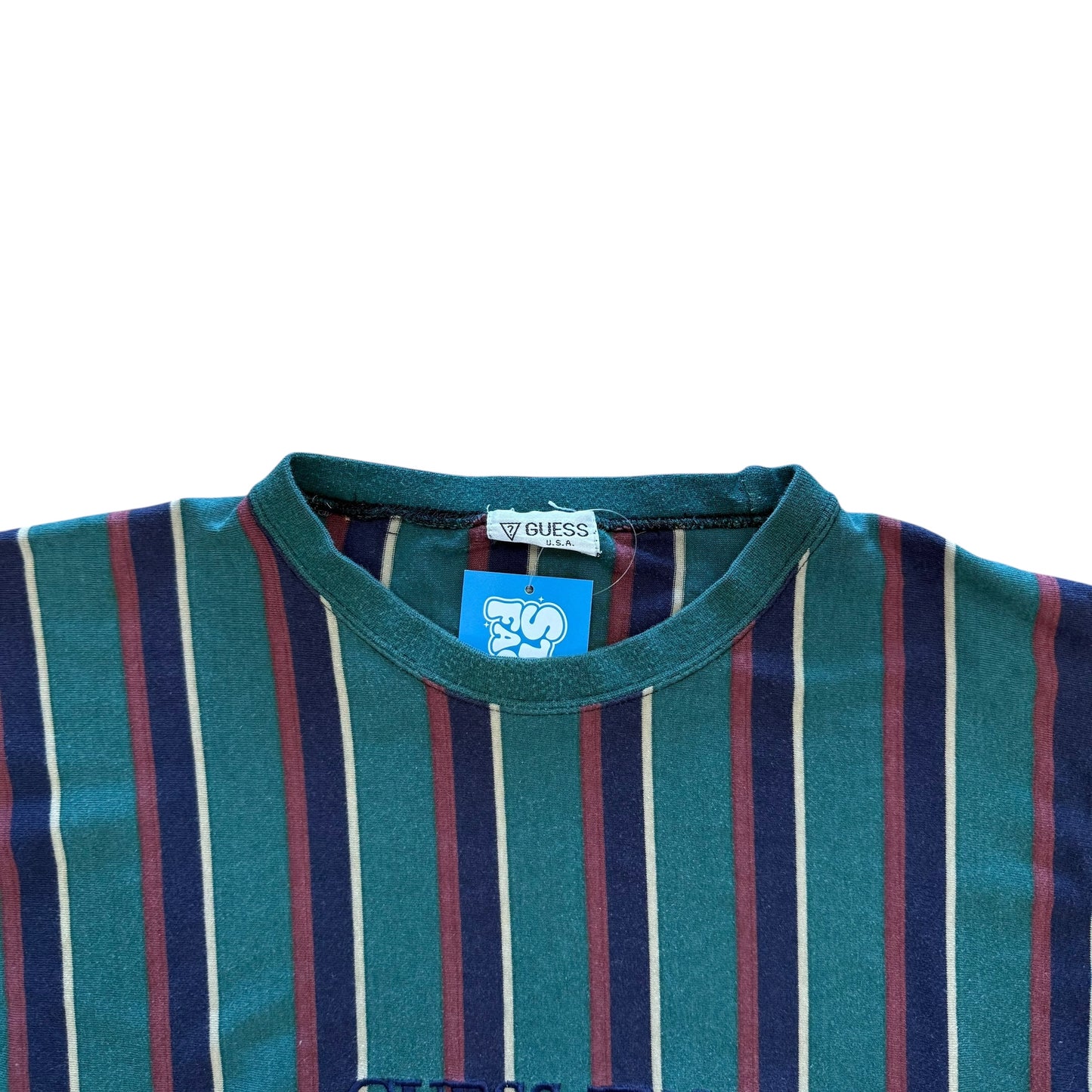 Guess Stripe Tee - Vertical Stripe