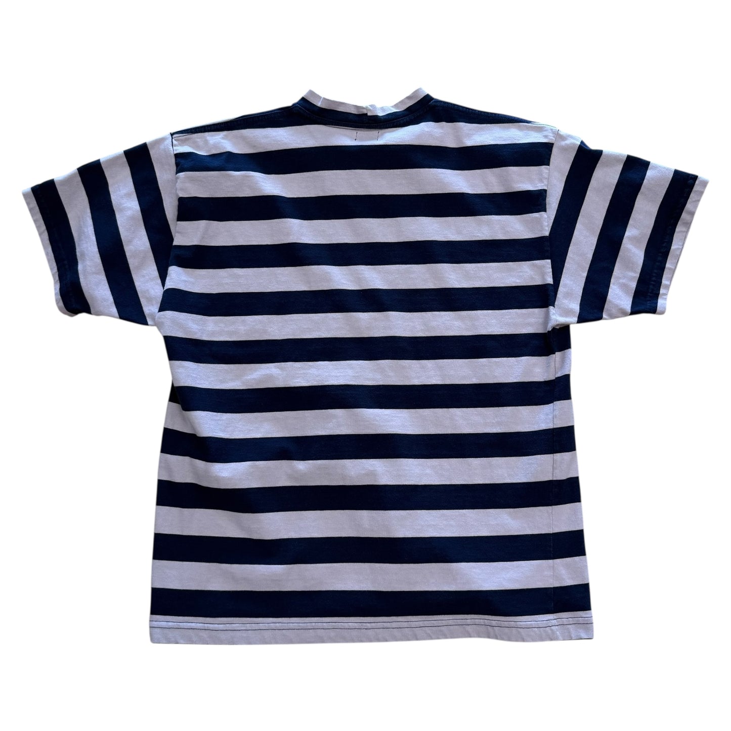 Guess Stripe Tee - Pink/Navy