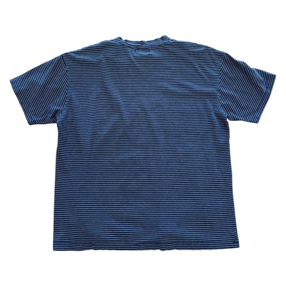 Guess Stripe Tee - Blue/White