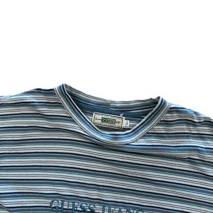 Guess Stripe Tee - Multi Static Stripe