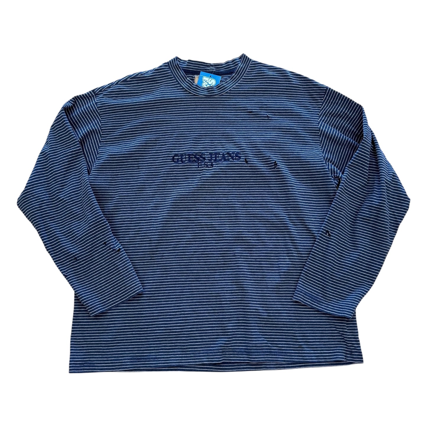 Guess Long Sleeve - Blue/White