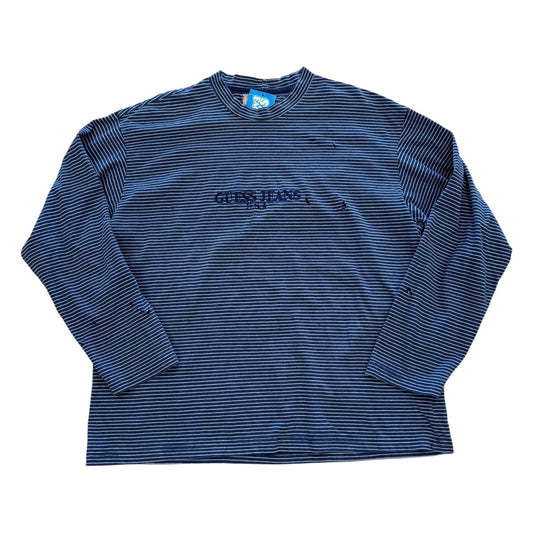 Guess Long Sleeve - Blue/White