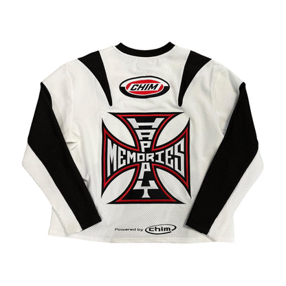 Moto Jersey - White