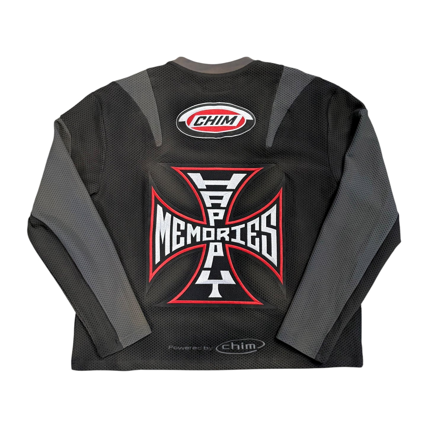Moto Jersey - Washed Black