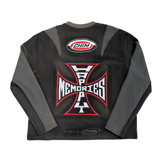 Moto Jersey - Washed Black