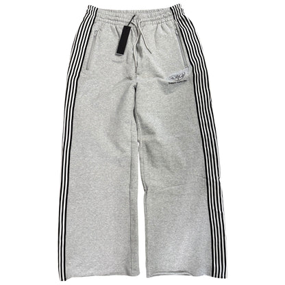 Side Stripe Sweatpants - Grey
