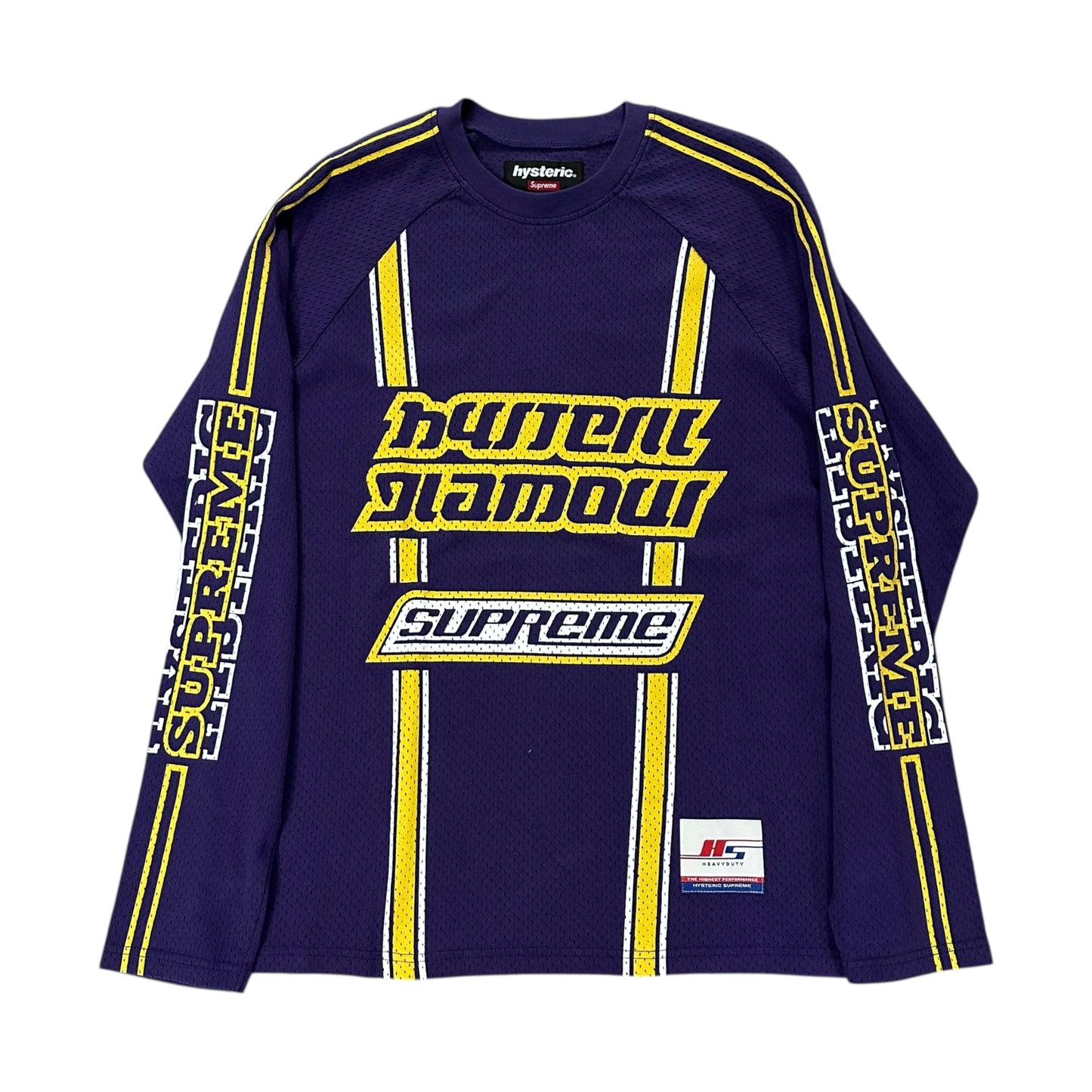 Hysteric Glamour Mesh Long Sleeve - Purple