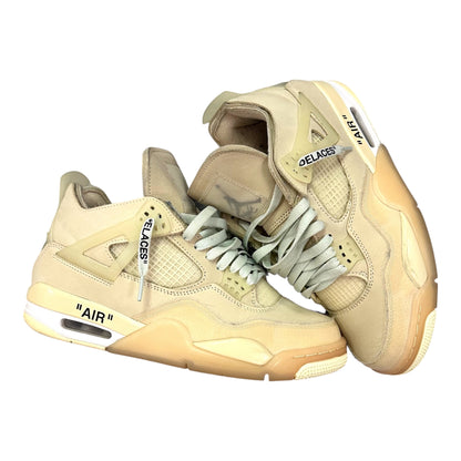 Jordan 4 - Off-White Sail (Women's) [PRE OWNED]