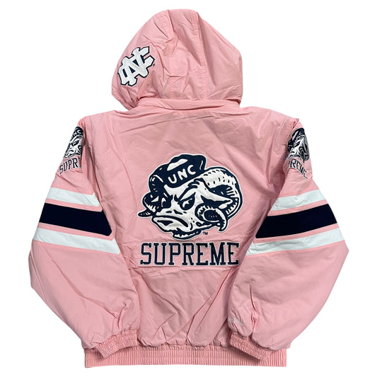 Mitchell & Ness NCAA Hooded Stadium Jacket - Pink
