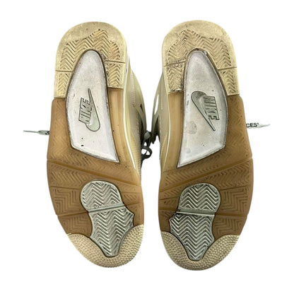 Jordan 4 - Off-White Sail (Women's) [PRE OWNED]