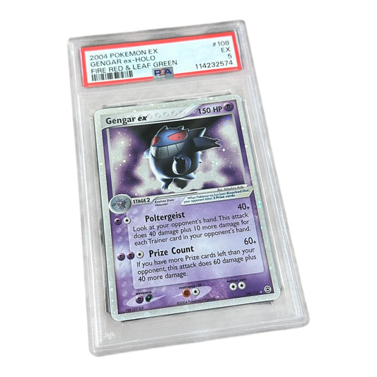 PSA 5 - Gengar EX (108/112)